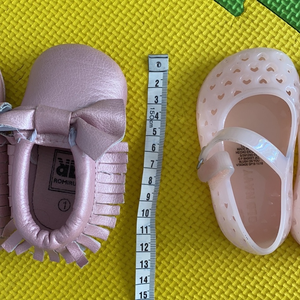 Old Navy and Romirus Baby girl shoes